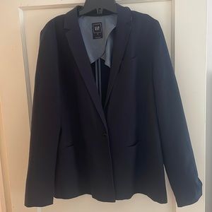 GAP Lightweight Relaxed Fit Navy Blazer